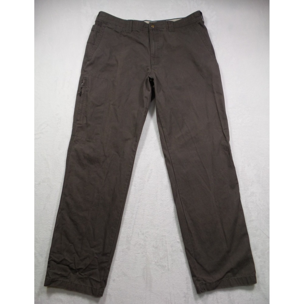 Columbia Pants Mens Size 38 x 34 Gray Straight Leg Utility Comfort Outdoor